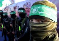 Hamas terrorists in Gaza