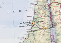 Map of Israel