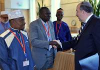 African Muslim religious leaders meet with MFA DG Dore Gold in Jerusalem