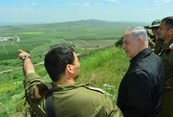 Netanyahu visits Golan Heights