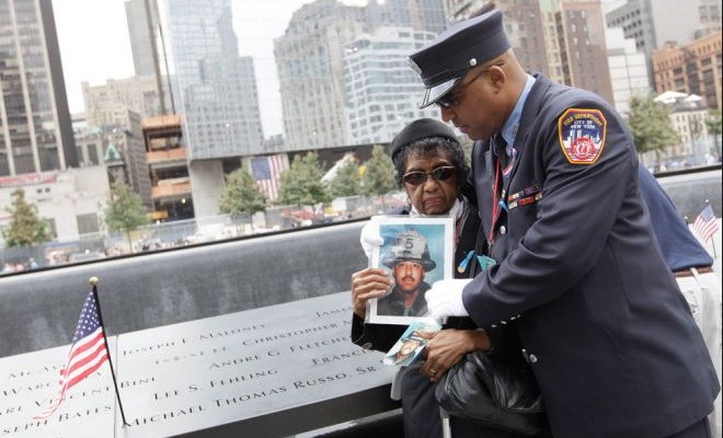 Rubble in the wake of Sept. 11, 2001 terror attack in New York. (Larry Bruce/Shutterstock.com)