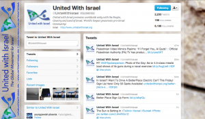 @UniteWithIsrael Twitter Page