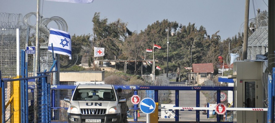 Israel-Syria border crossing