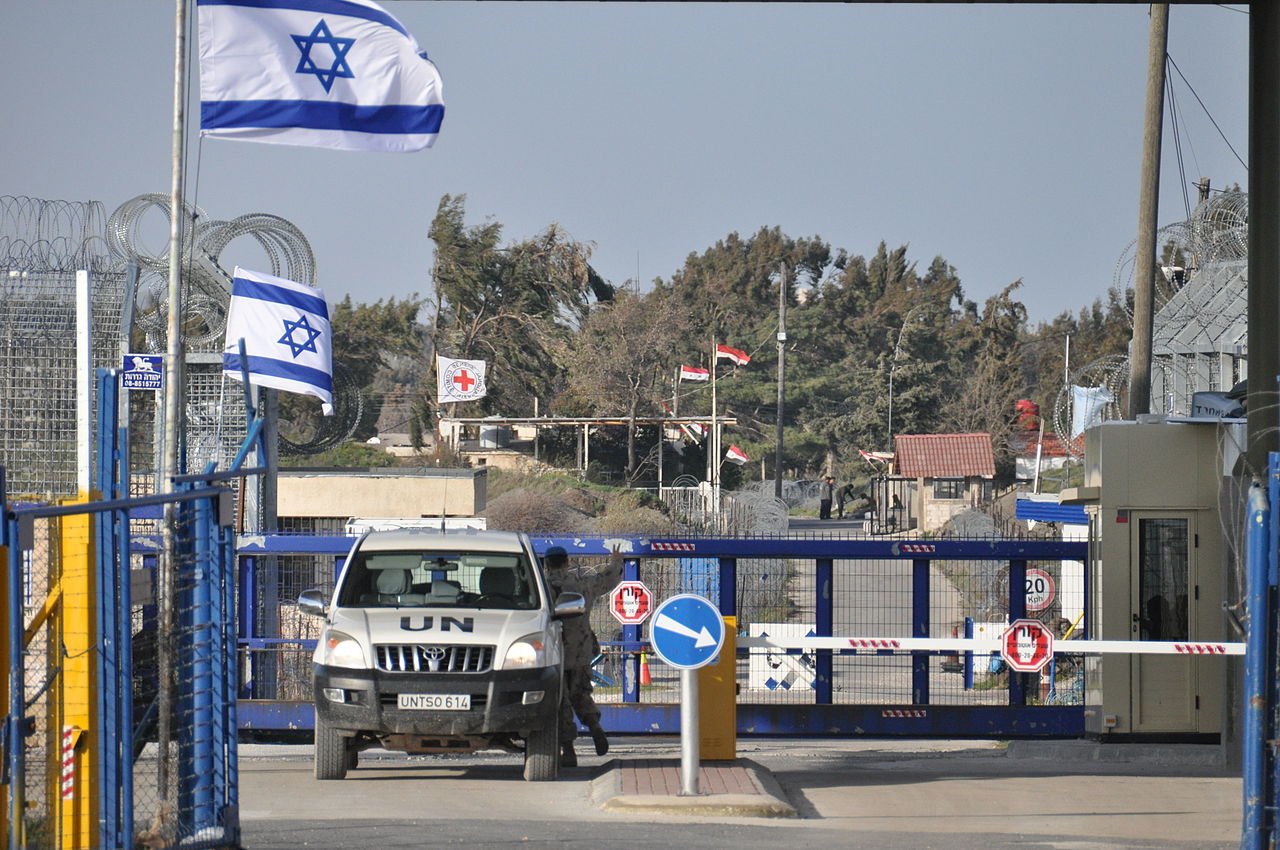 Israel-Syria border crossing