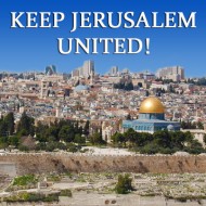 keep jerusalem united