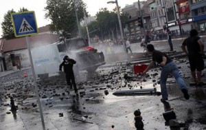 Violence in Turkey protests