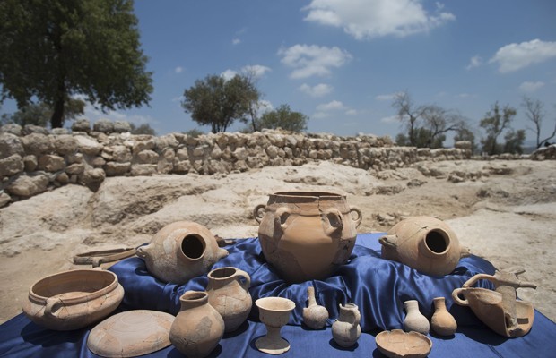 Pottery at King David's Palace