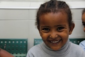 Hanan, a Save A Child's Heart patient from Ethiopia.  Photo: SACH