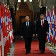 Netanyahu and Harper