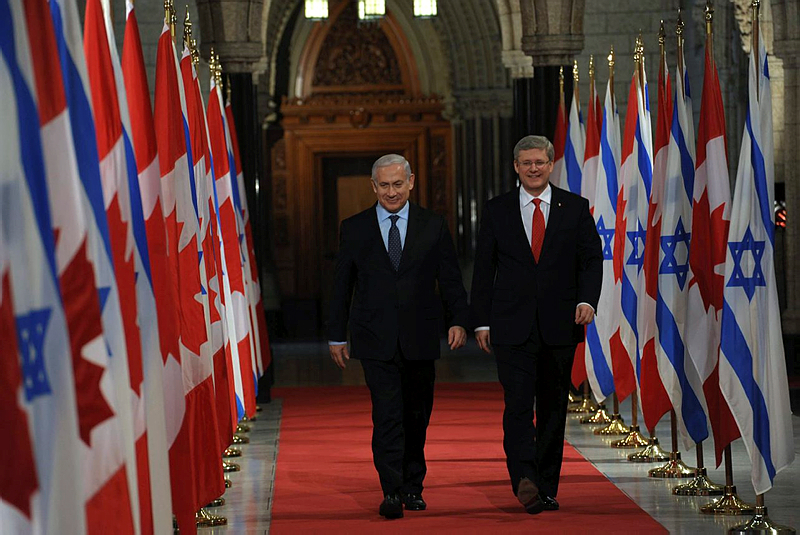 Netanyahu and Harper