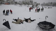 Snow in Jerusalem