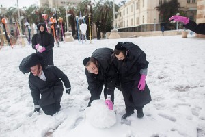 Snow in Jerusalem
