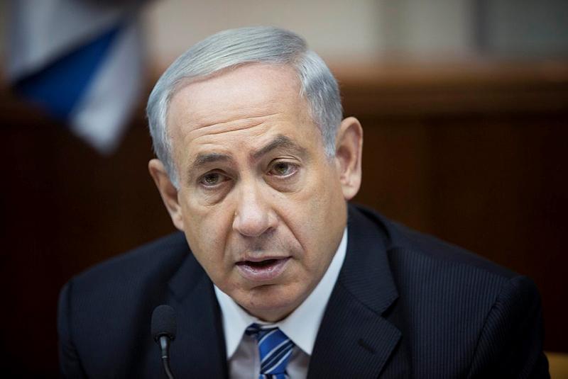 netanyahu slams kerry