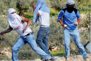 palestinian rock throwers