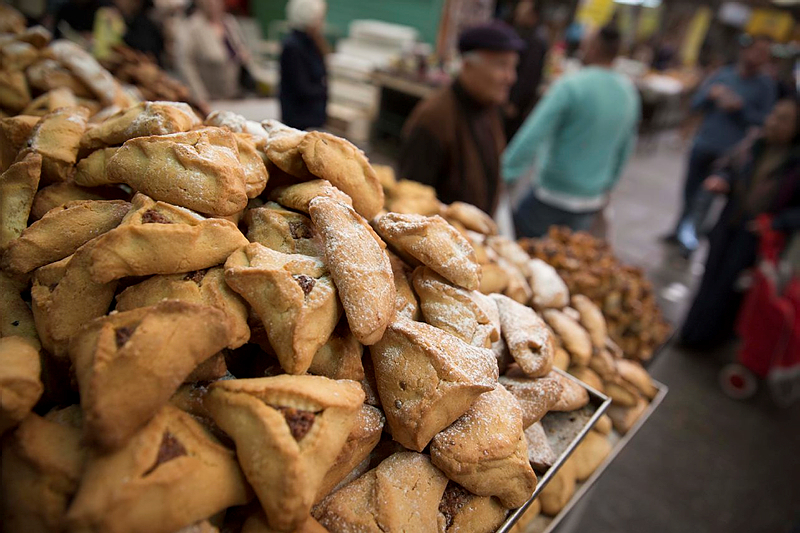 Purim at Mahane Yehuda, Jerusalem