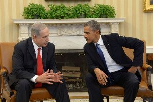 PM Netanyahu and U.S. President Obama during a meeting in June at the White House. (Photo: Avi Ohayon/Flash90)
