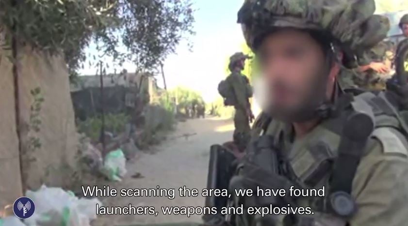 IDF finds civilian neighborhoods rigged