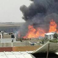 A UNRWA warehouse bombed by Hamas
