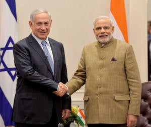 PM's Netanyahu and Modi. (Photo: Avi Ohayon/GPO/Flash90