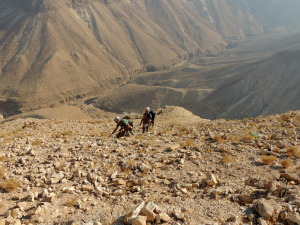 Members of the unit on their way up ythe hill. (Photo: IAA)