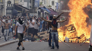 Anti-Semitic riot in Paris in July 2014. (Photo: https://nocompulsion.com)