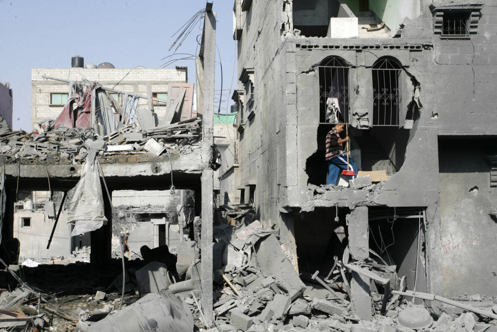 Destruction in Gaza