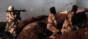ISIS terrorists advancing in battle. (Photo: Dabiq)