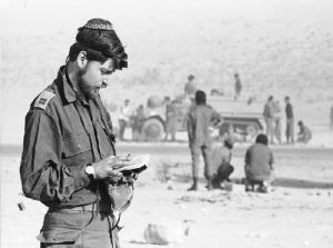Soldier prays at the start of the Yom Kippur War. http://www.jrtelegraph.com/