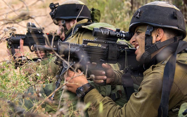 IDF on northern border