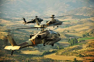 IAF helicopters in action. (Photo: Israel Air Force)