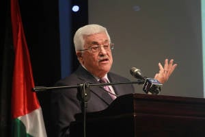 PA head Mahmoud Abbas. (Photo: STR/Flash90)