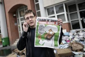 Stéphane Charbonnier, the editor and publisher of 'Charlie Hebdo' who was murdered earlier this month along with 11 others in an Islamic terror attack. (Photo: The Gatestone Institute)