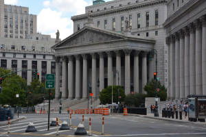 US District Court building in NY. (Photo: LehaKoK/Shutterstock)
