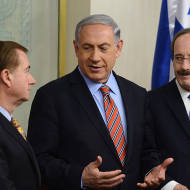 Netanyahu with US Congressmen