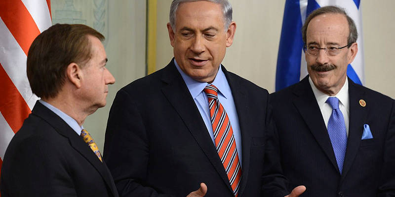 Netanyahu with US Congressmen