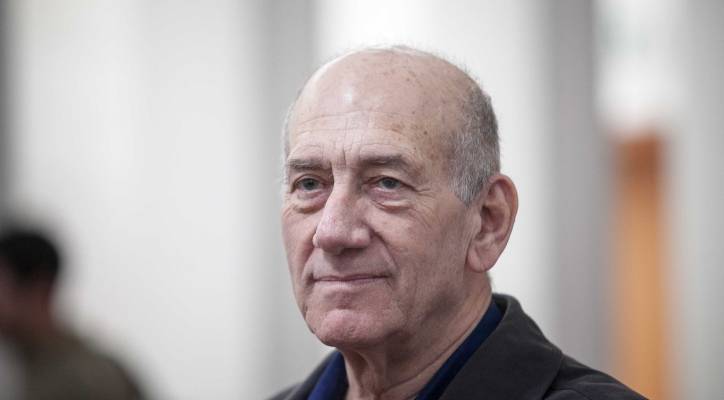 Former Israeli Prime Minister Ehud Olmert. (Noam Moskowitz)