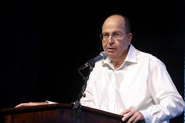 Defense Minister Moshe Ya'alon