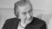 Former Prime Minister Golda Meir.