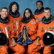 Crew of the space shuttle Columbia (Wikipedia)