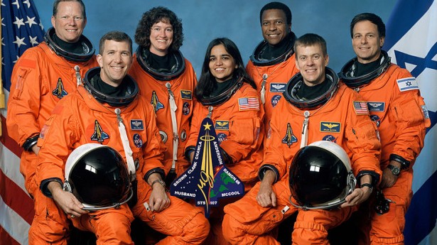 Crew of the space shuttle Columbia (Wikipedia)