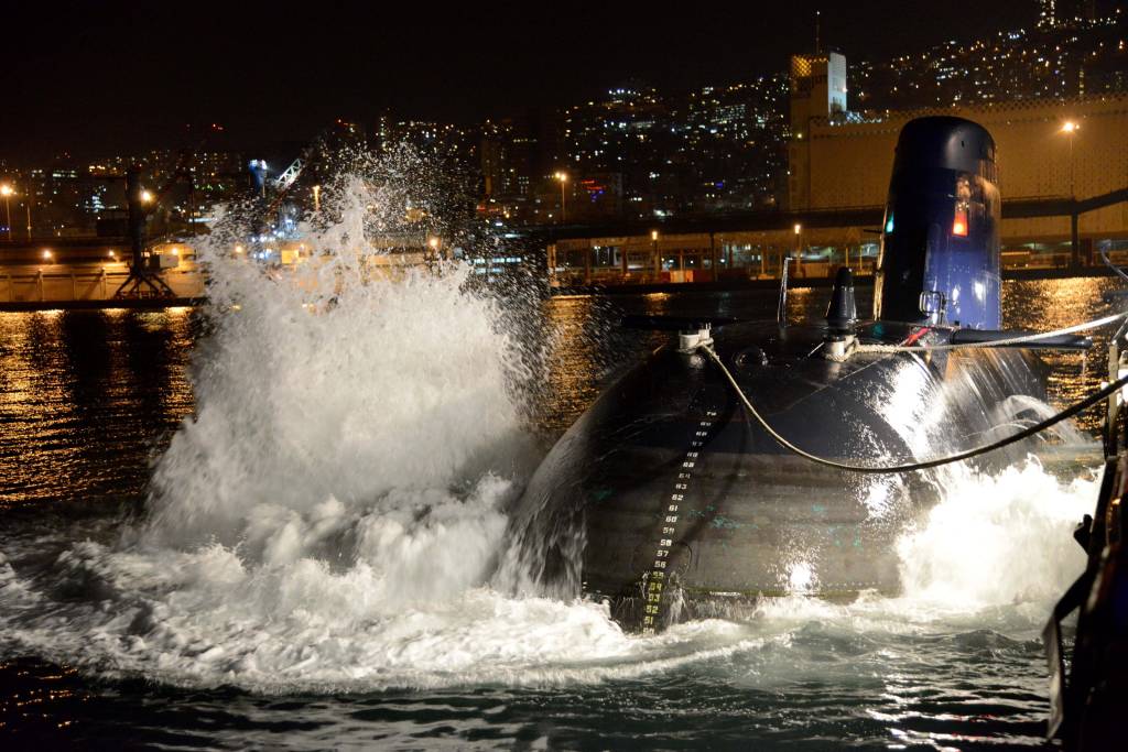 Israeli submarine. (IDF)