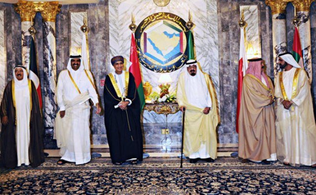 Leaders of the Arab Gulf states