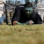 Palestinian youth train at Hamas-run camps