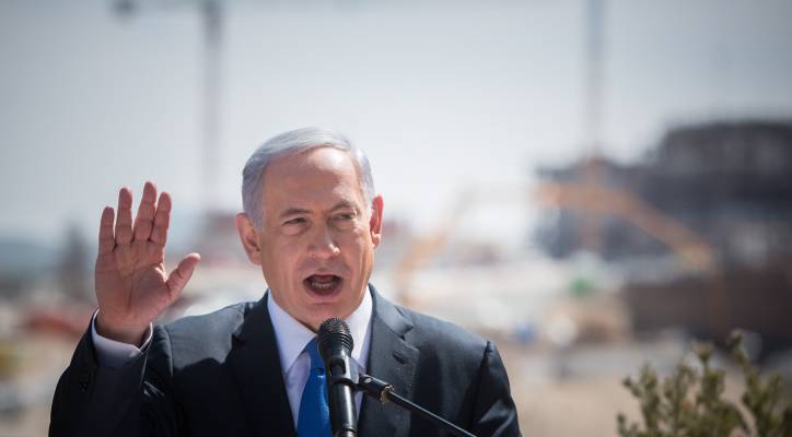 Israeli Prime Minister Benjamin Netanyahu. (Yonatan Sindel/Flash90)