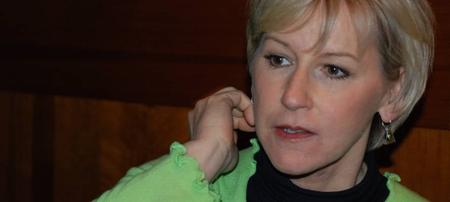 Swedish Foreign Minister Margot Wallstrom