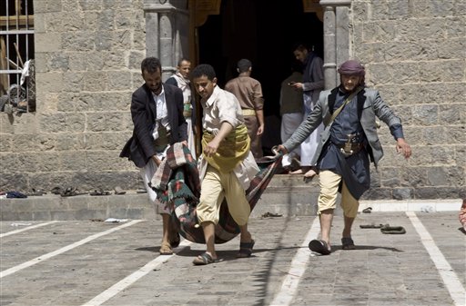 suicide bombing in Sana'a, Yemen