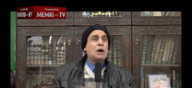 Abu Hamza speaks at al-Aqsa. (Screenshot)