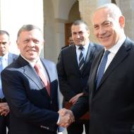 Netanyahu and King Abdullah