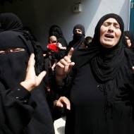 Palestinian women joy