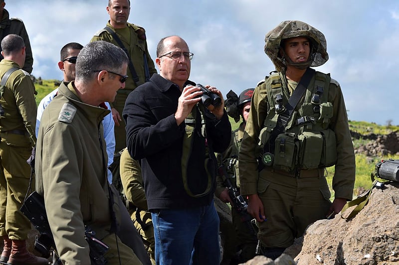 Defense Minister Moshe Ya'alon